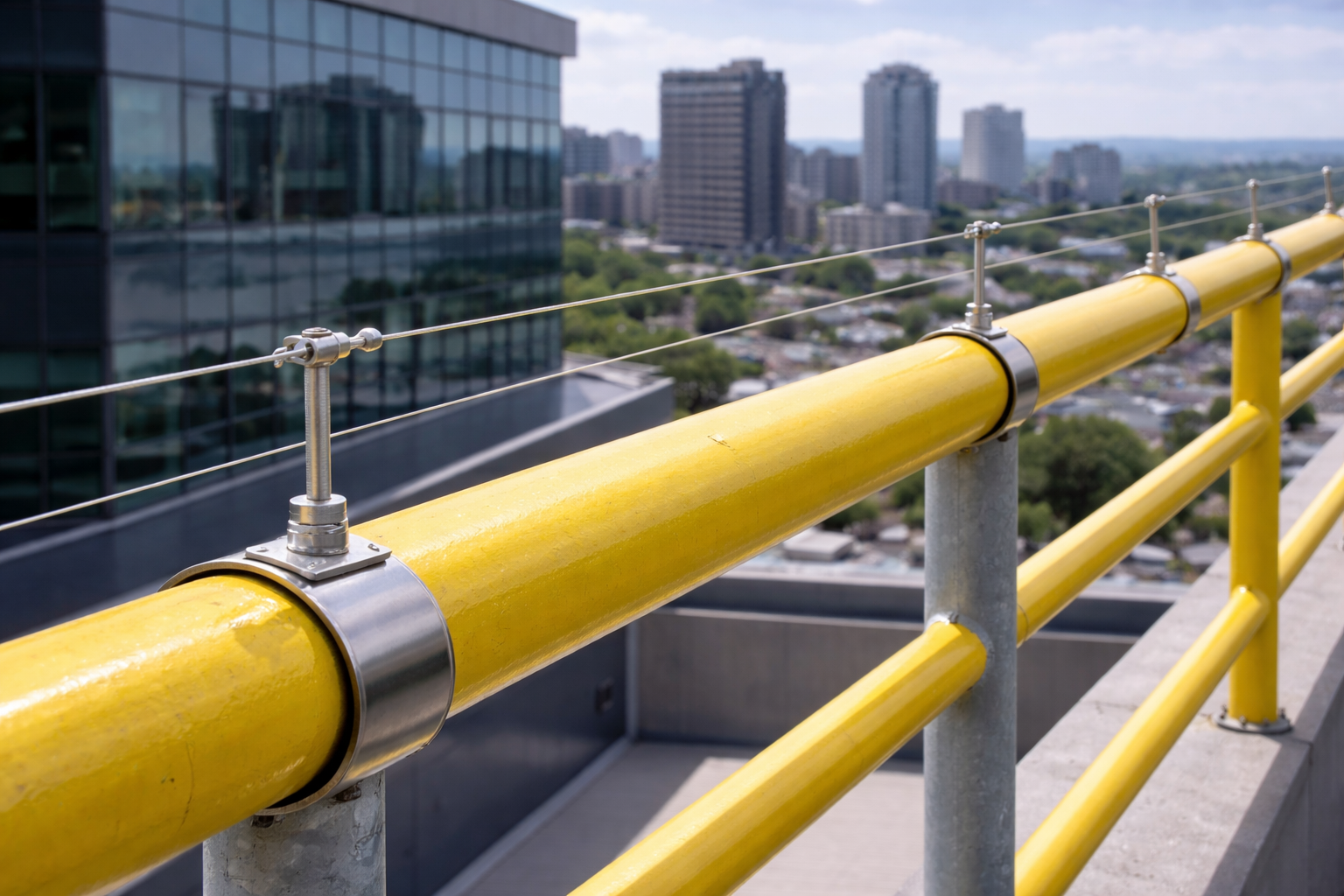Birdwire on Railings