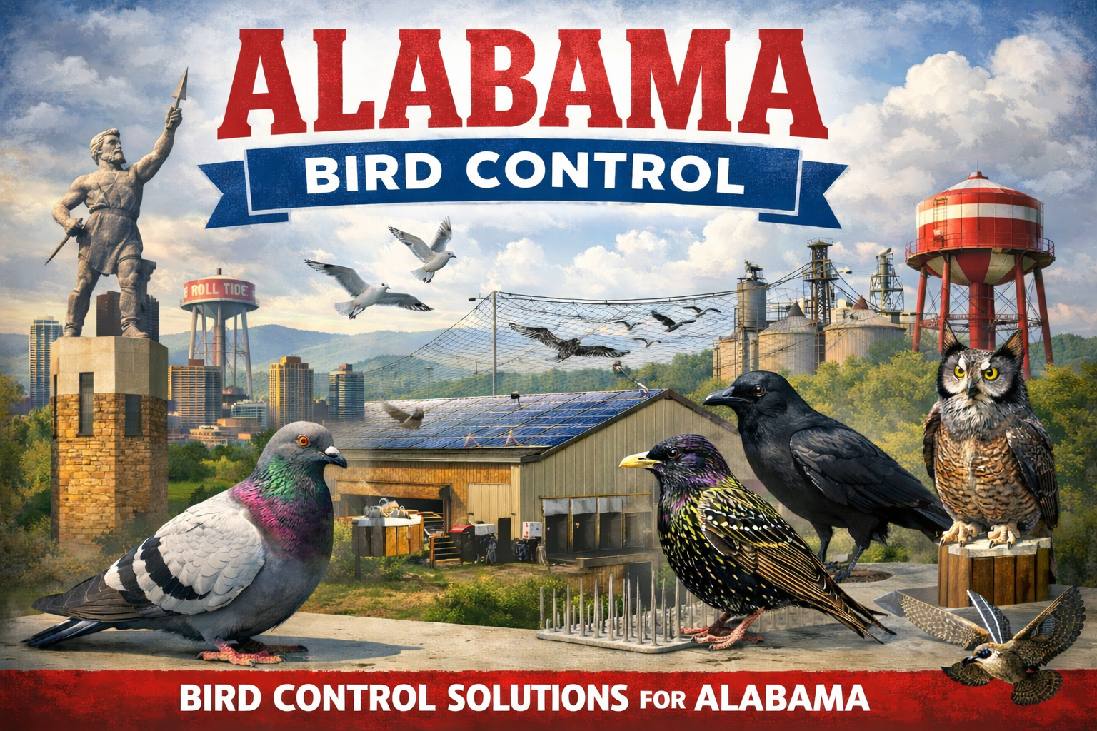 Alabama Bird Control Comprehensive Bird Control Diagnosis