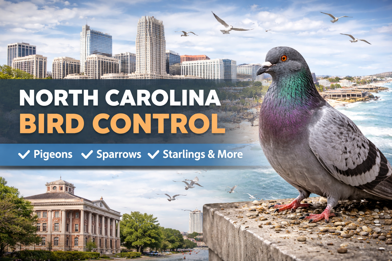 north-carolina Comprehensive Bird Control Diagnosis